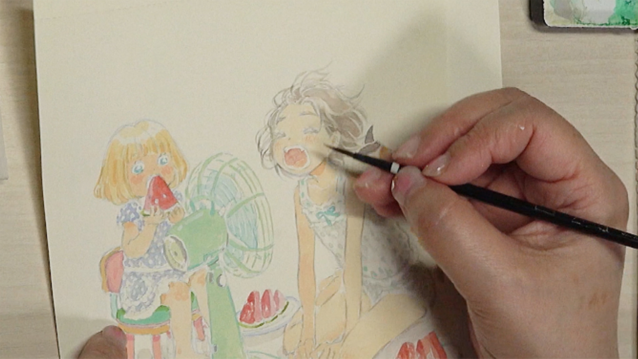 『浦沢直樹の漫勉neo』11/22(土)放送「羽海野チカ」03